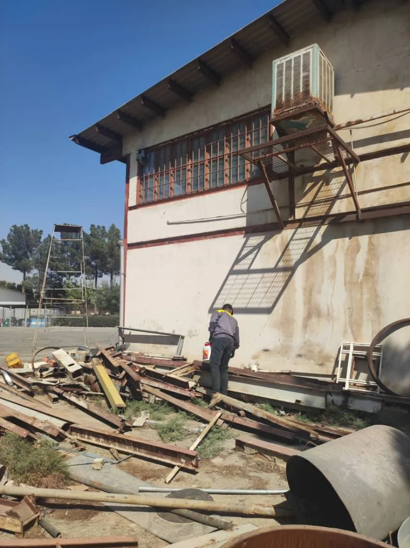 نمونه کار سمپاشی کرج